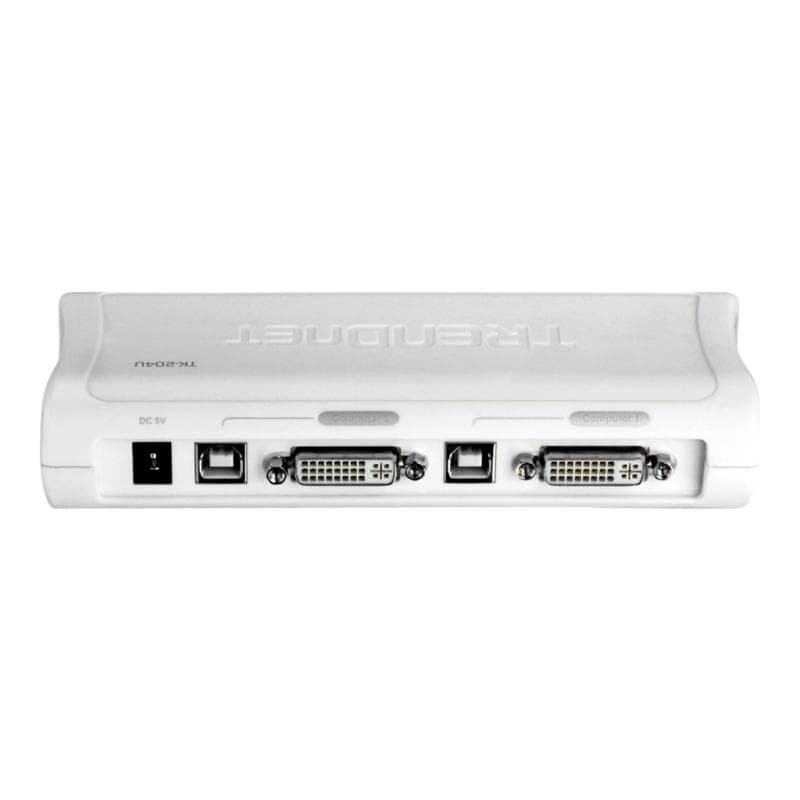 KVM 02 Port/USB TRENDnet TK-204UK +DVI