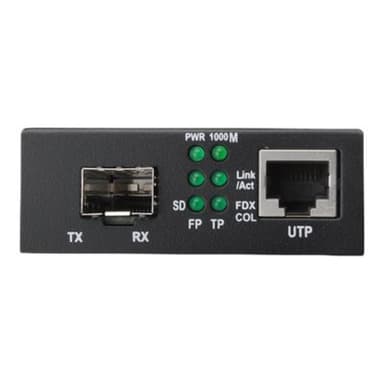 DIGITUS DN-82211 1 SFP, GBIC, LAN, LAN 10/100/1000 MBit/s, SFP Medienkonverter 1 / 1