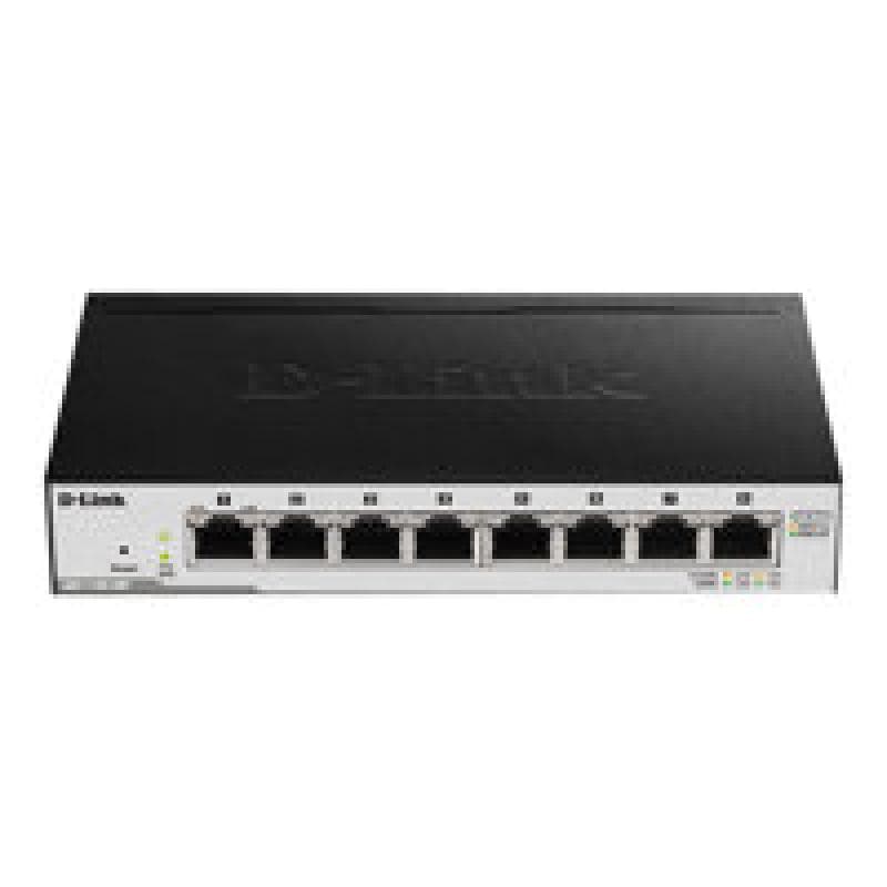 D-LINK DLINK DGS-1100-08PV2 8-Port Layer2 PoE Smart Gigabit Switch