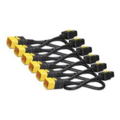 APC Power Cord Kit - Stromkabel - IEC 60320 C19 bis IEC 60320 C20 - 16 A - 61 cm - Rot (Packung mit