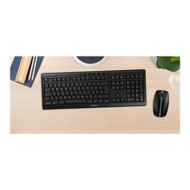 CHERRY Desktop STREAM [CH] Wireless black schw. Layout