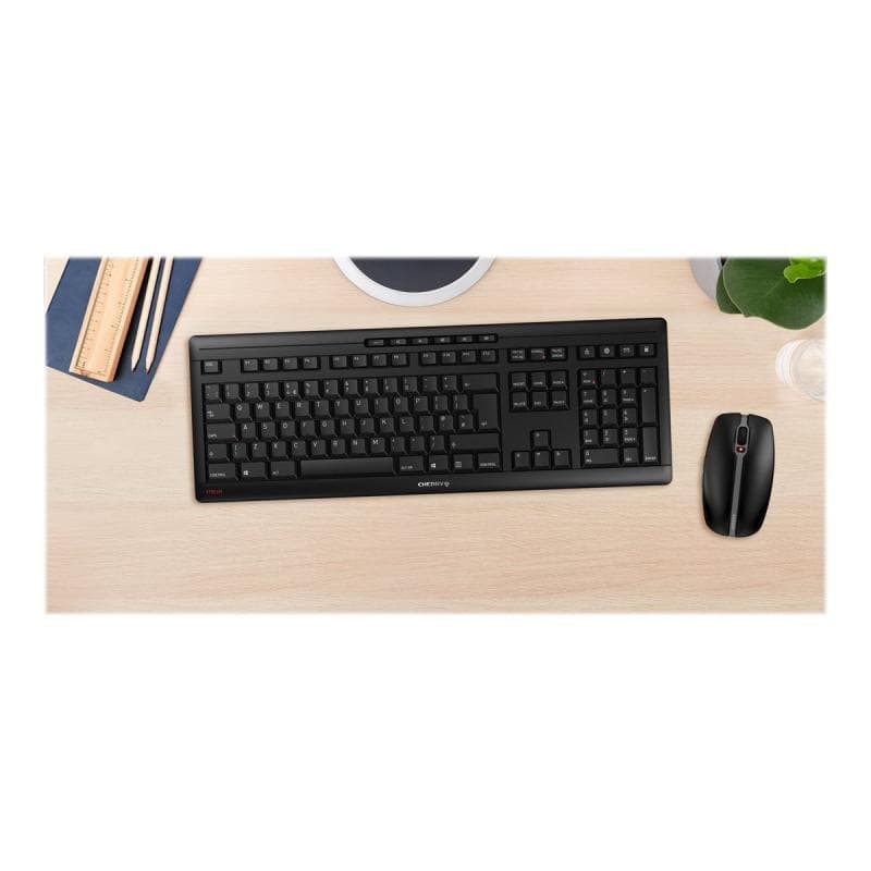 CHERRY Desktop STREAM [CH] Wireless black schw. Layout
