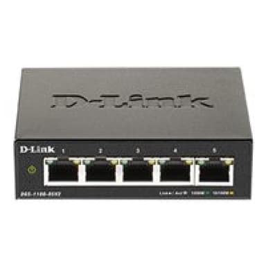 D-LINK 5-Port Layer2 Gigabit Smart Switch, 5x 10/100/1000Mbit/s TP (RJ-45) Port