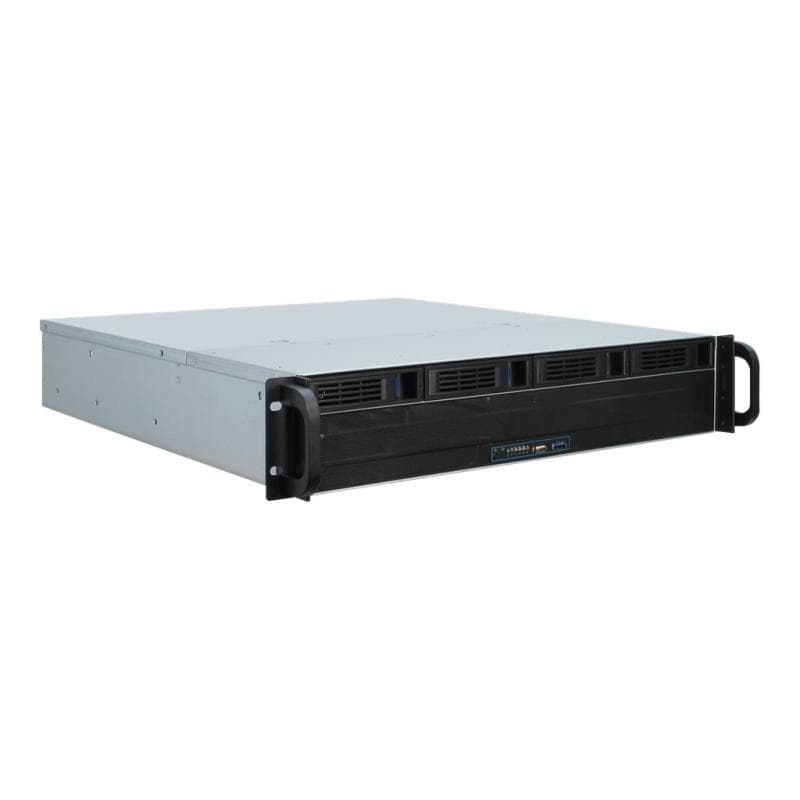 INTERTECH Inter-Tech 48.3cm IPC 2U-2404   2HE S-ATA STORAGE retail