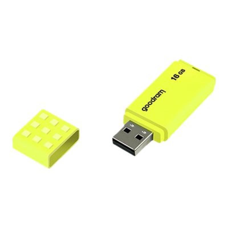 GOODRAM UME2 USB flash drive 16 GB USB Type-A 2.0 Geel