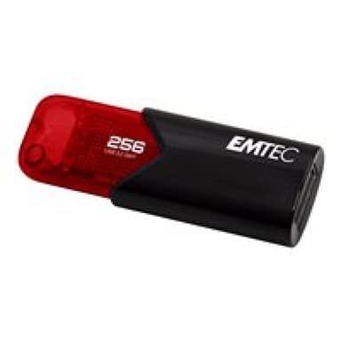 EMTEC USB-Stick 256GB B110  USB 3.2 Click Easy Red