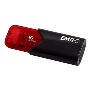 EMTEC USB-Stick 16 GB B110  USB 3.2 Click Easy Red