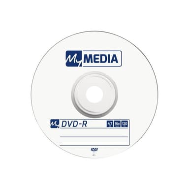 VERBATIM 1x50 MyMedia DVD-R 4,7GB 16x Speed matt silver Wrap (69200)