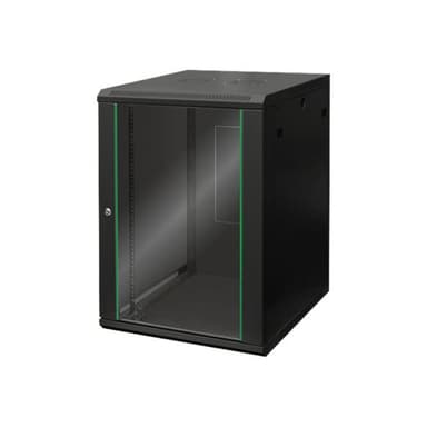 DIGITUS Wandgehäuse Dynamic Basic schwarz 16HE 600x600mm