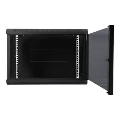 DIGITUS Wandgehäuse Dynamic Basic schwarz 12HE 600x450mm