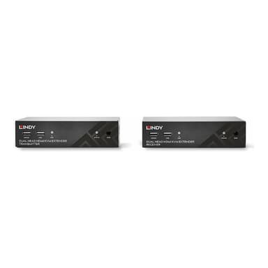 LINDY 100m Cat.6 Dual Head HDMI, USB & RS232 Extender
