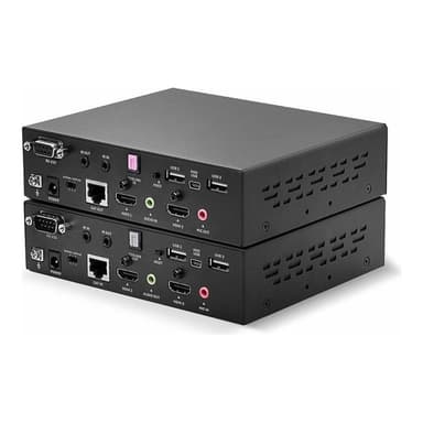 LINDY 100m Cat.6 Dual Head HDMI, USB & RS232 Extender