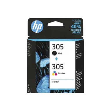 HP Ink/305 2pk Original Cart CMYK