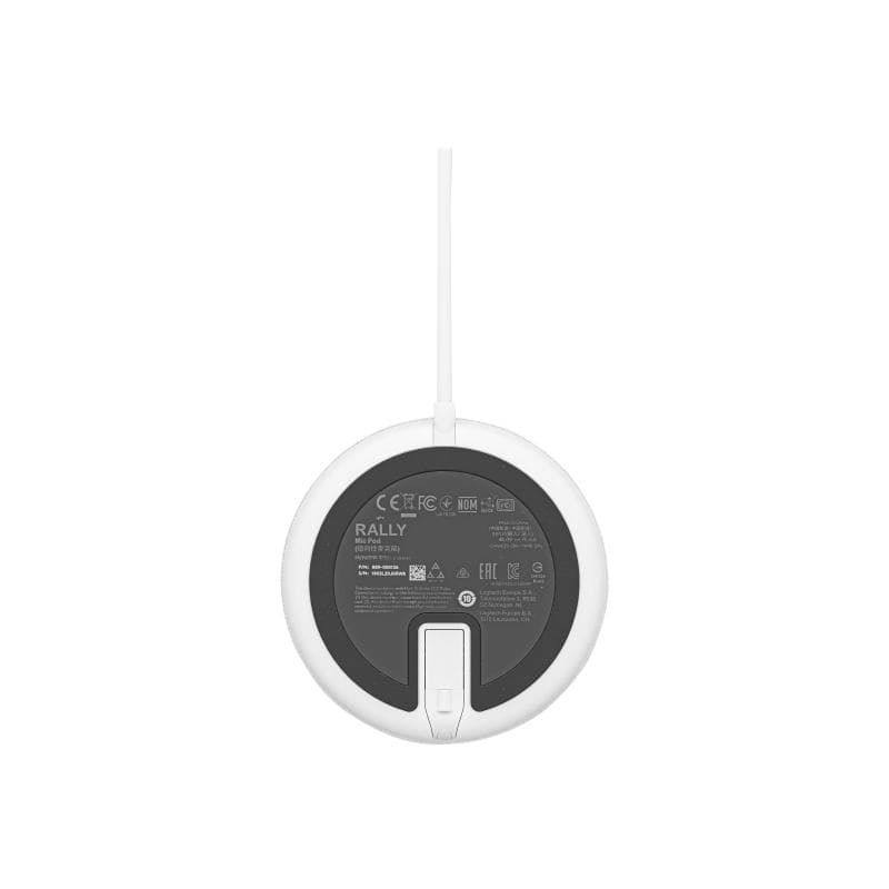 LOGITECH Rally Mic Pod accessory for the Logitech Rally Ultra-HD ConferenceCam - OFF-WHITE - WW