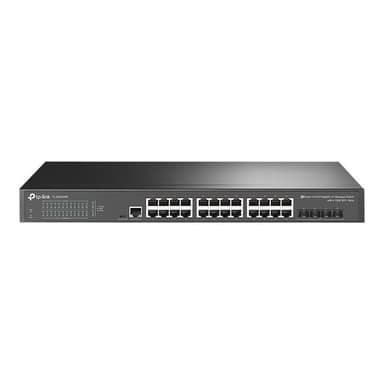 TP-LINK JetStream? 24-Port Gigabit L2+ Managed Switch with 4 10GE SFP+ Slots