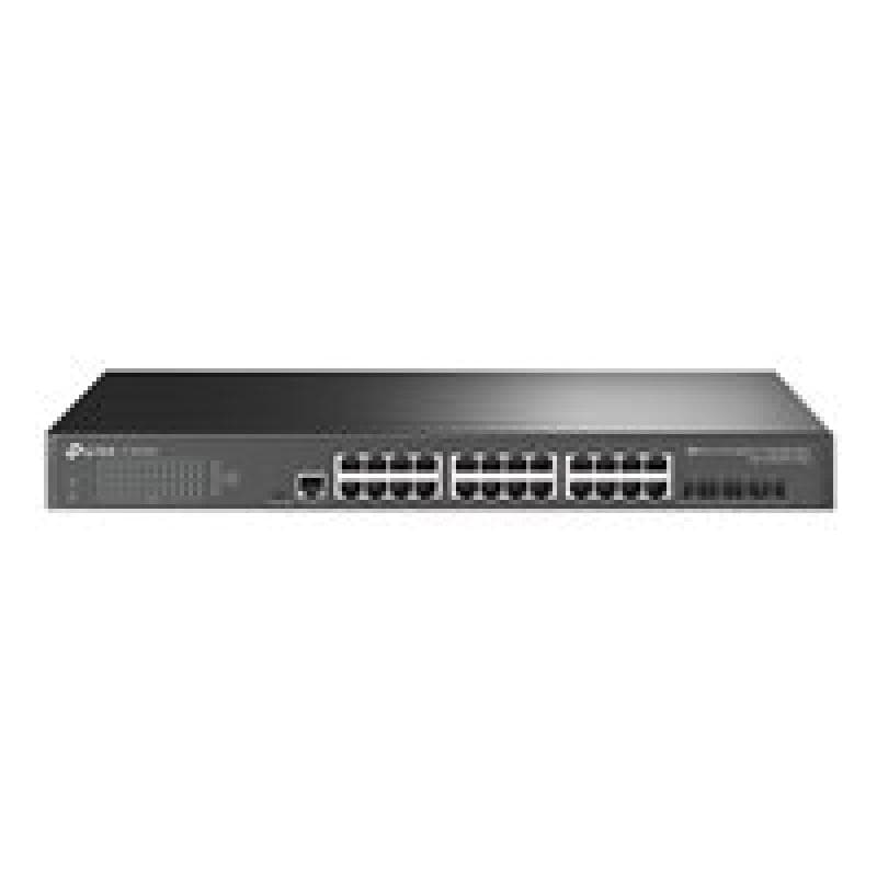TP-LINK JetStream? 24-Port Gigabit L2+ Managed Switch with 4 10GE SFP+ Slots