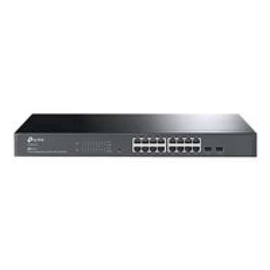 TP-LINK JetStream 16-Port Gigabit Smart Switch with 2 Gigabit SFP Slots