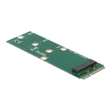 DELOCK Adapter mSATA zu M.2 Key B Slot