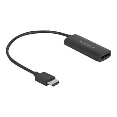 DELOCK Adapter HDMI-A Stecker zu DisplayPort Buchse 4K 60 Hz