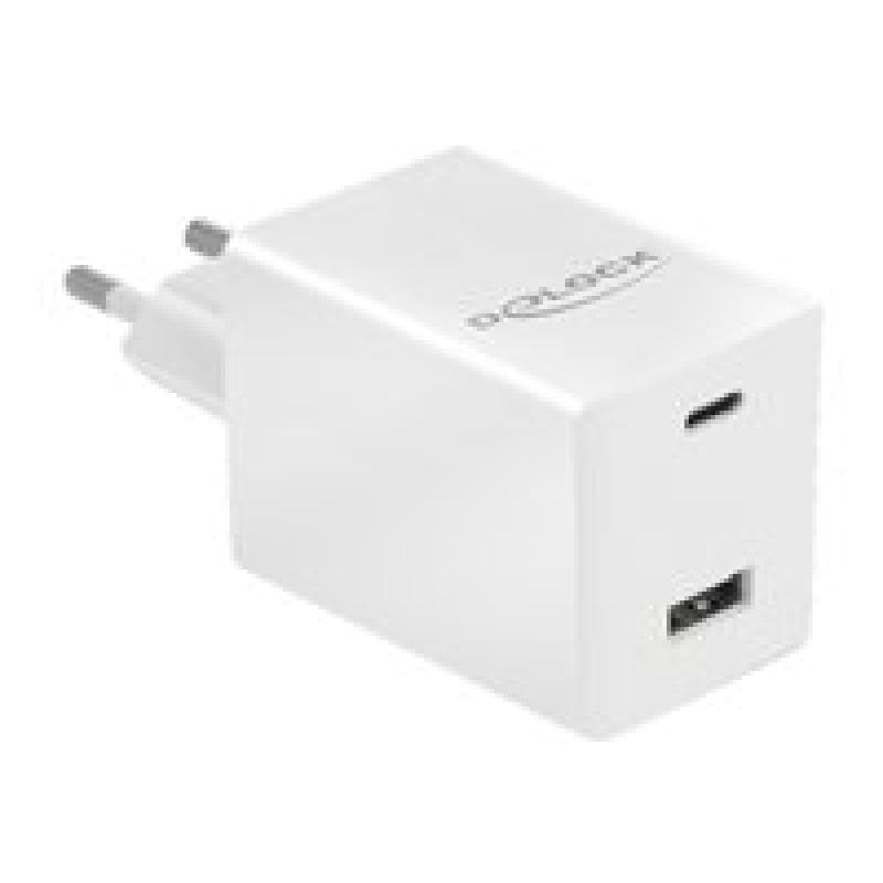 DELOCK USB Ladegerät USB Type-CT PD 3.0 und USB Typ-A mit 48 W