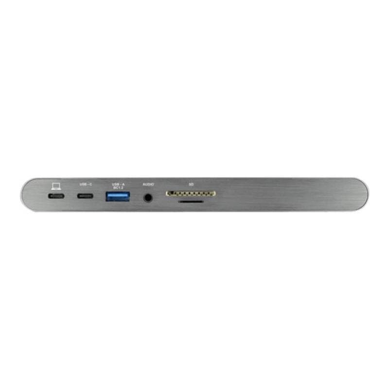 DELOCK USB Type-CT DP 1.4 Dockingstation Triple 4K Display - HDMI / DisplayPort / USB / LAN / SD / P