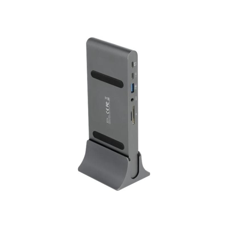 DELOCK USB Type-CT DP 1.4 Dockingstation Triple 4K Display - HDMI / DisplayPort / USB / LAN / SD / P