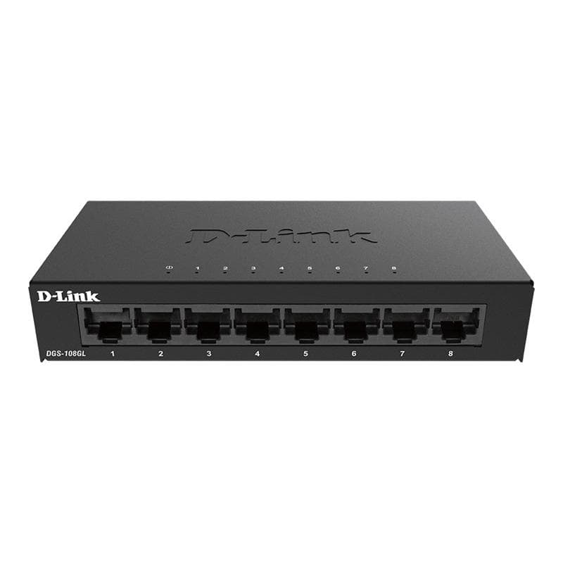 D-LINK 8-Port Layer2 Gigabit Light Switch ohne IGMP