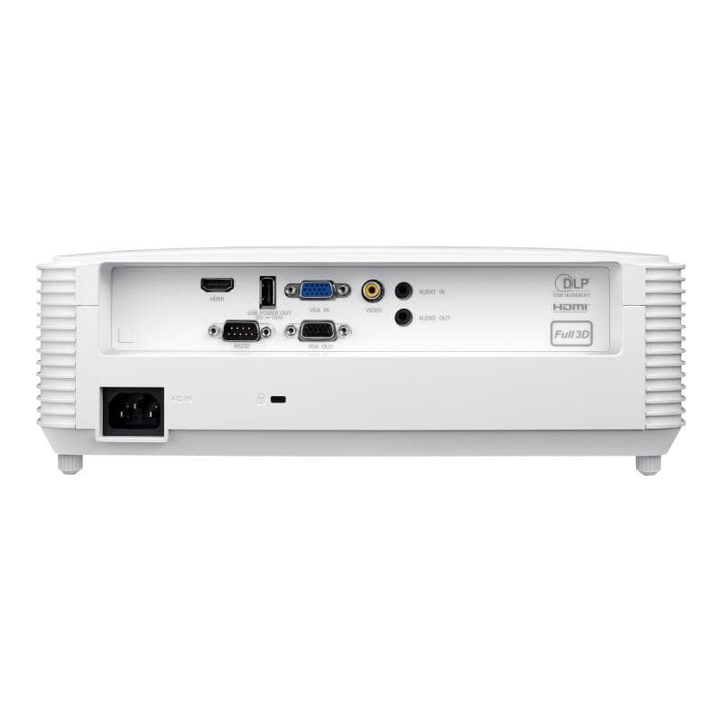 OPTOMA W309ST DLP Kurzdistanz Video Projektor WXGA 1280x800 3800Lumens 25000:1 0.52:1 VGA HDMI VGA O