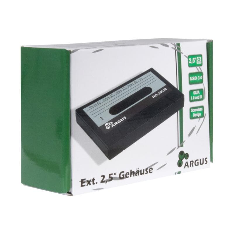 INTERTECH HDD Gehäuse 2,5″ Argus HD-25620 back to the 80`s retail