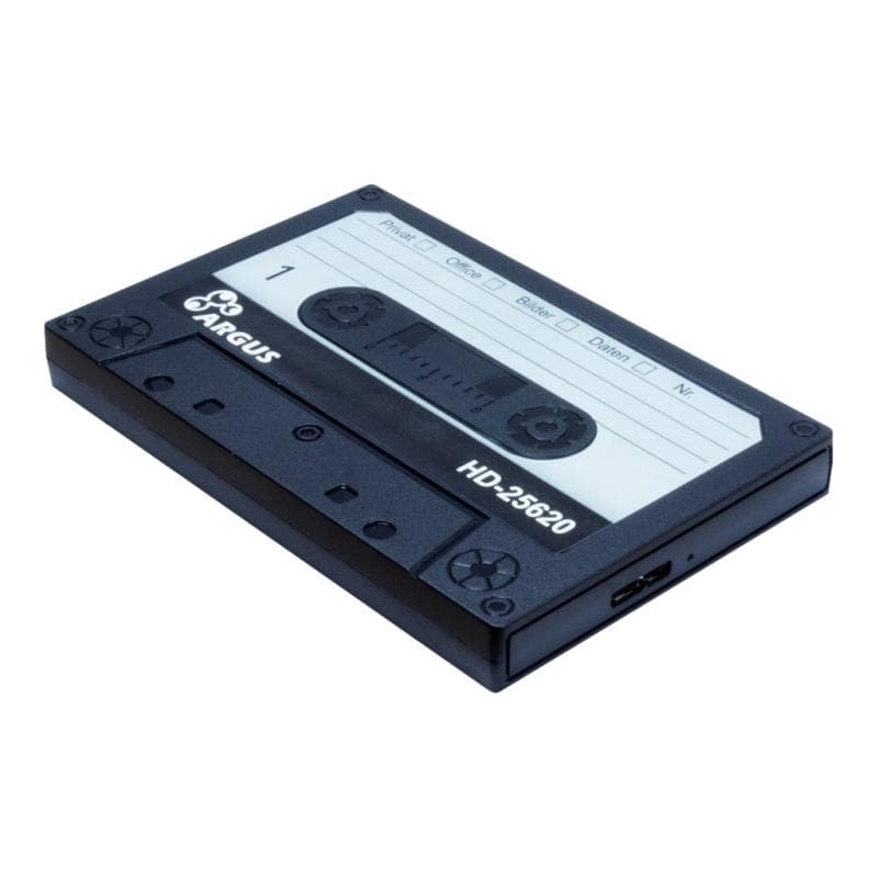 INTERTECH HDD Gehäuse 2,5″ Argus HD-25620 back to the 80`s retail