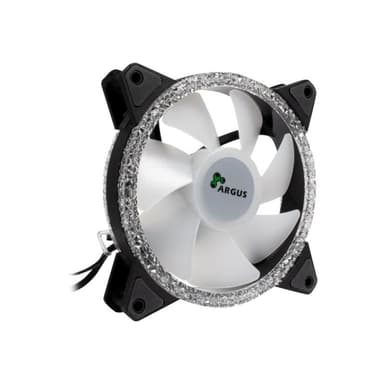 INTERTECH 120*120*25 ARGUS RS-071 RGB,Kristall-Effek retail
