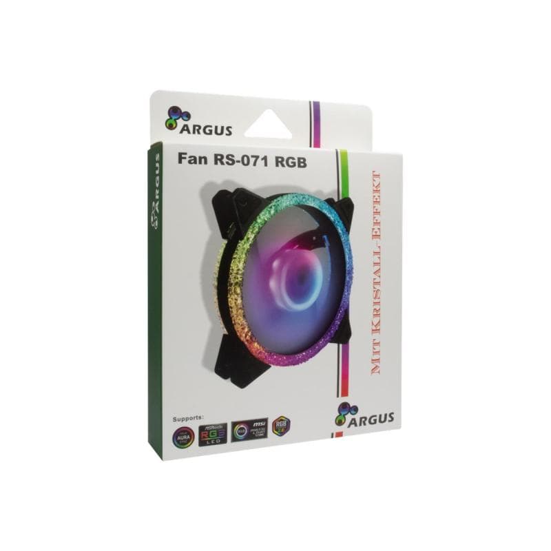 INTERTECH 120*120*25 ARGUS RS-071 RGB,Kristall-Effek retail