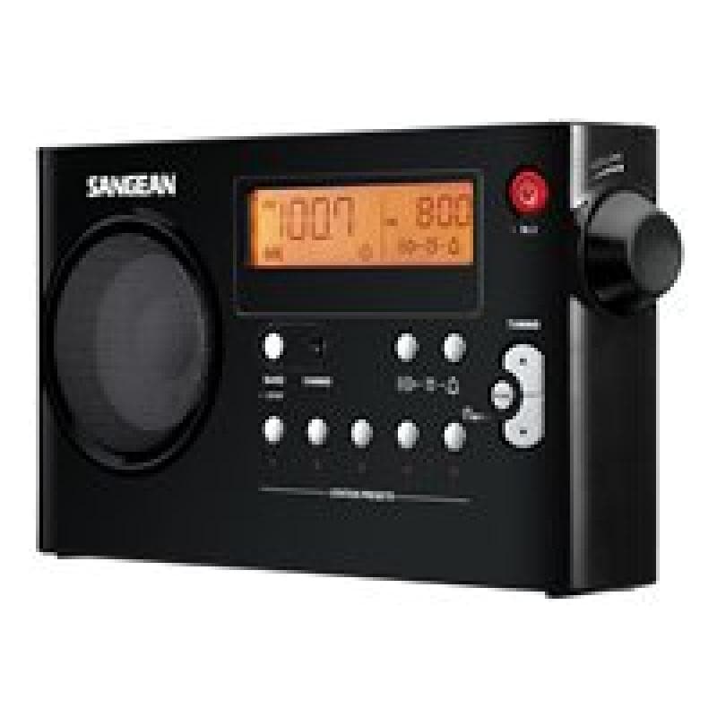SANGEAN PR-D7 Kofferradio UKW, MW Schwarz