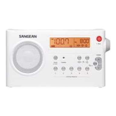 SANGEAN PR-D7 Kofferradio UKW, MW Weiß