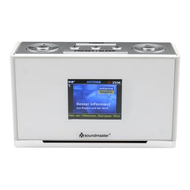 SOUNDMASTER UR240WE Tischradio DAB+, UKW AUX, DAB+, UKW Weiß