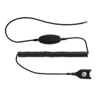 EPOS CAVA 31 Anschlusskabel Easy Disconnect (QD) auf RJ-9 gewendeltes Kabel fü