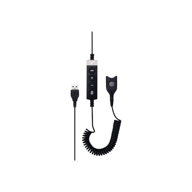 EPOS USB-ED CC 01 MS USB-Adapterkabel auf QD In-Line Call Control für IMPACT 2