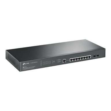 TP-LINK JetStream″ 8-Port 2.5GBASE-T and 2-Port 10GE SFP+ L2+ Managed Switch with 8-Port PoE+