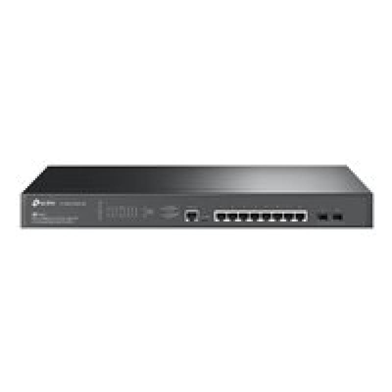 TP-LINK JetStream″ 8-Port 2.5GBASE-T and 2-Port 10GE SFP+ L2+ Managed Switch with 8-Port PoE+