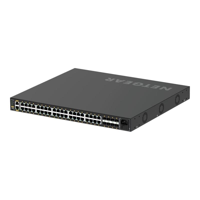 NETGEAR 40G8F-PoE+ 40x1G PoE+ 480W 8xSFP Mgd Switch
