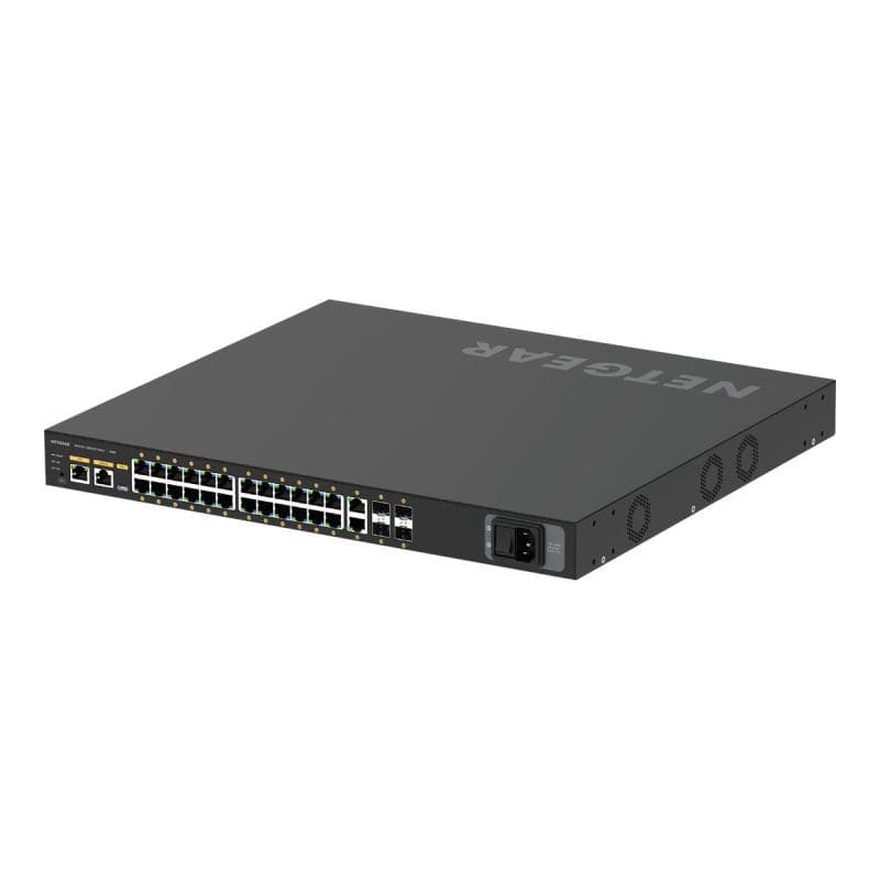 NETGEAR 26G4XF-PoE+ 24x1G PoE+ 480W 2x1G, 4xSFP+ Mgd Switch