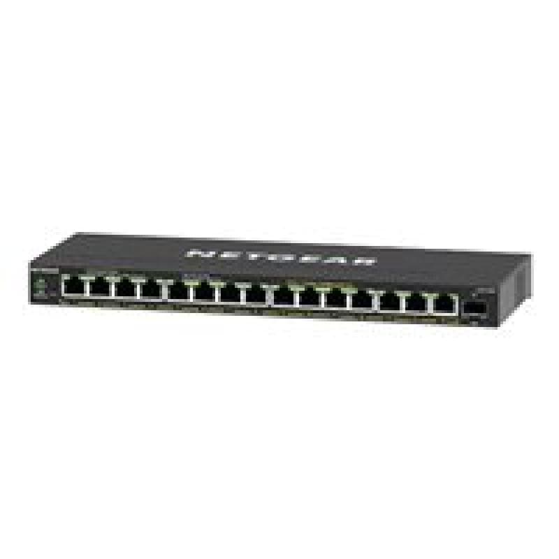 NETGEAR 16PT GE Plus Switch W/ POE+