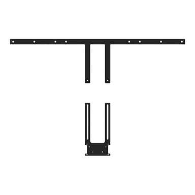 HAGOR Poly Display-Adapter 140-191cm 55-75Zoll fuer Poly Studio und Poly Studio X50 Kameras VESA max