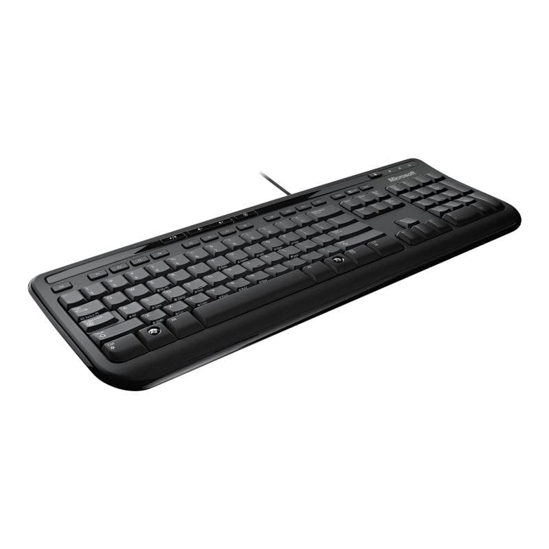 MICROSOFT Keyboard Wired 600 black (DE)