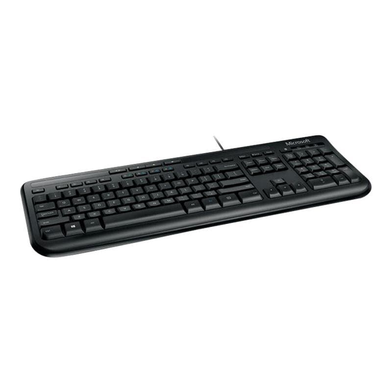 MICROSOFT Keyboard Wired 600 black (DE)