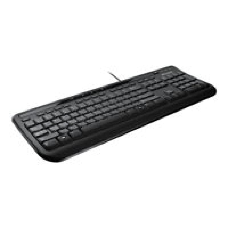 MICROSOFT Keyboard Wired 600 black (DE)