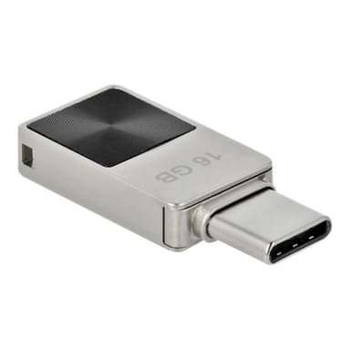 DELOCK Mini USB 3.2 Gen 1 USB-C Speicherstick 16 GB - Metallgehäuse
