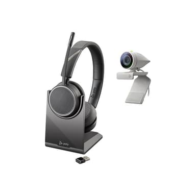 POLY Studio P5 Kit inkl. Voyager 4220 UC Full-HD Webcam Studio P5 + Bluetooth Headset Voyager 4220 U