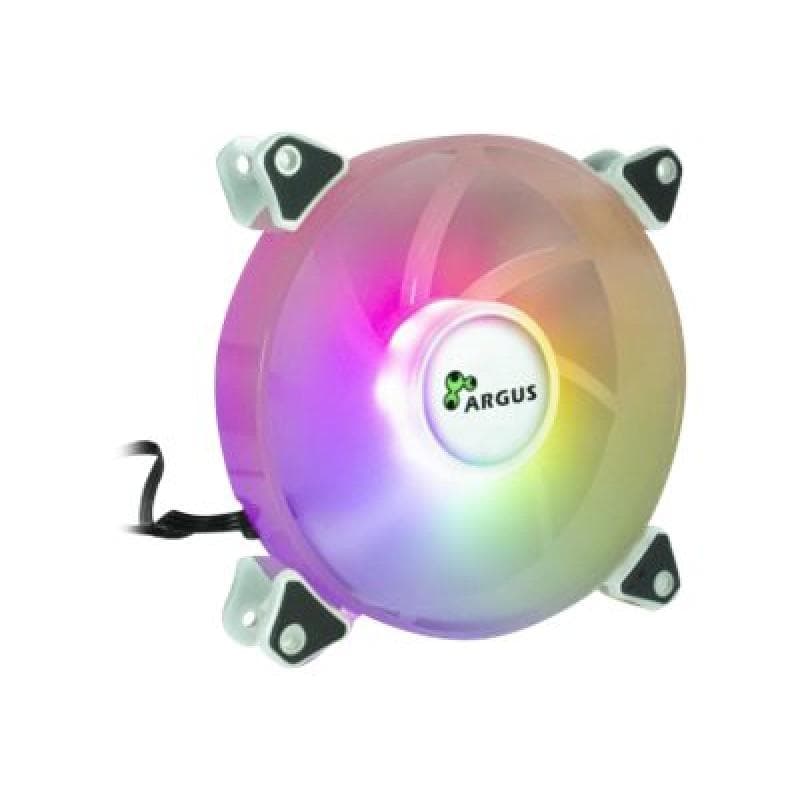 INTERTECH Argus RS061 - RGB-Luefter weiss als Erweiterung fuer das RS06-Set oder einzeln