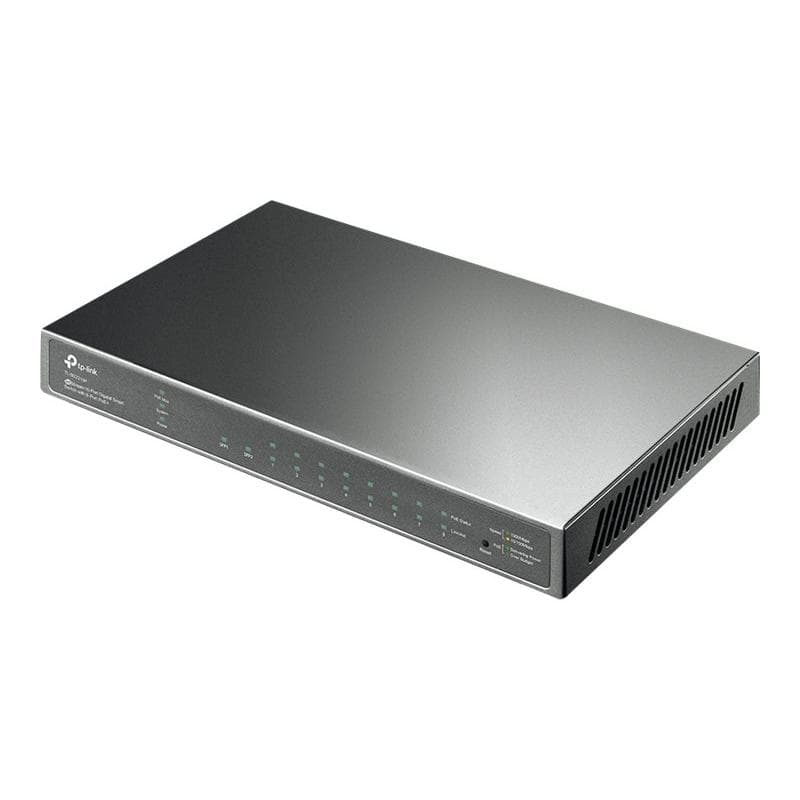 TP-LINK JetStream 8-Port Gigabit Smart Switch 8xGigabit RJ45-Ports einschliesslich 1 PoE IN-Port